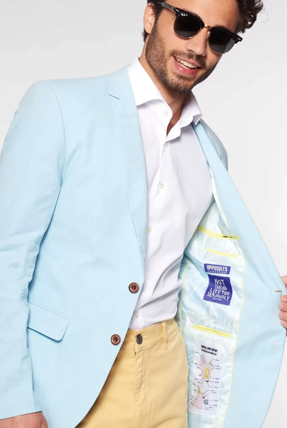 Sale OppoSuits Birdie - Soft Blue