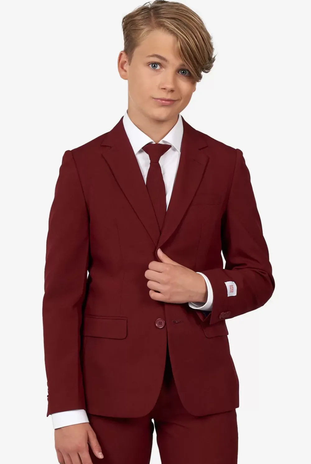 Discount OppoSuits Blazing Burgundy