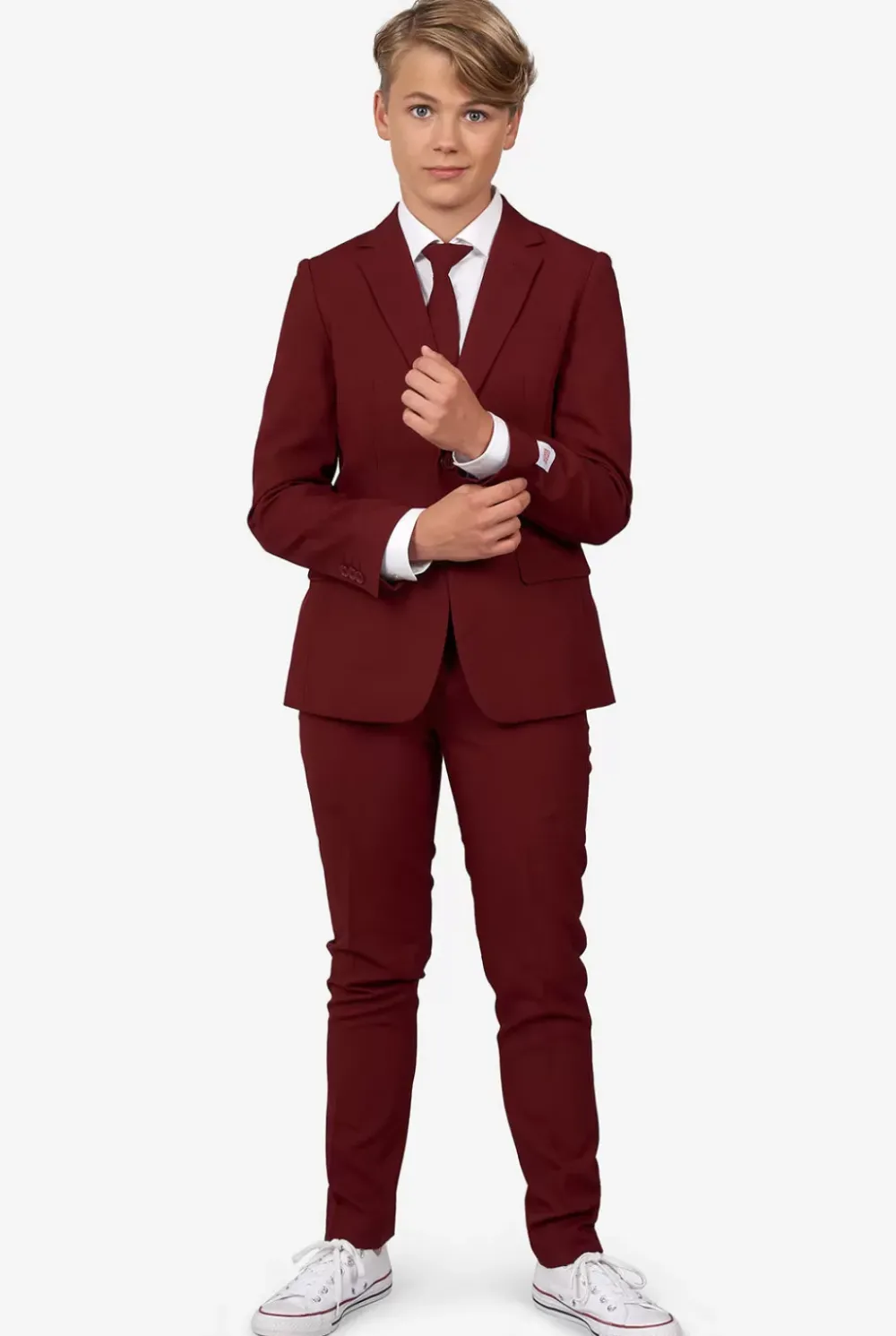 Discount OppoSuits Blazing Burgundy