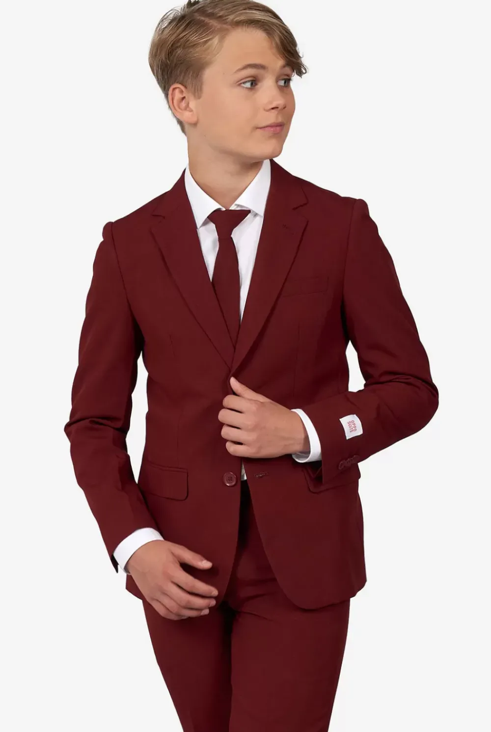 Discount OppoSuits Blazing Burgundy