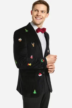 Sale OppoSuits Christmas - X-Mas Icons - Black