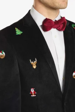 Sale OppoSuits Christmas - X-Mas Icons - Black