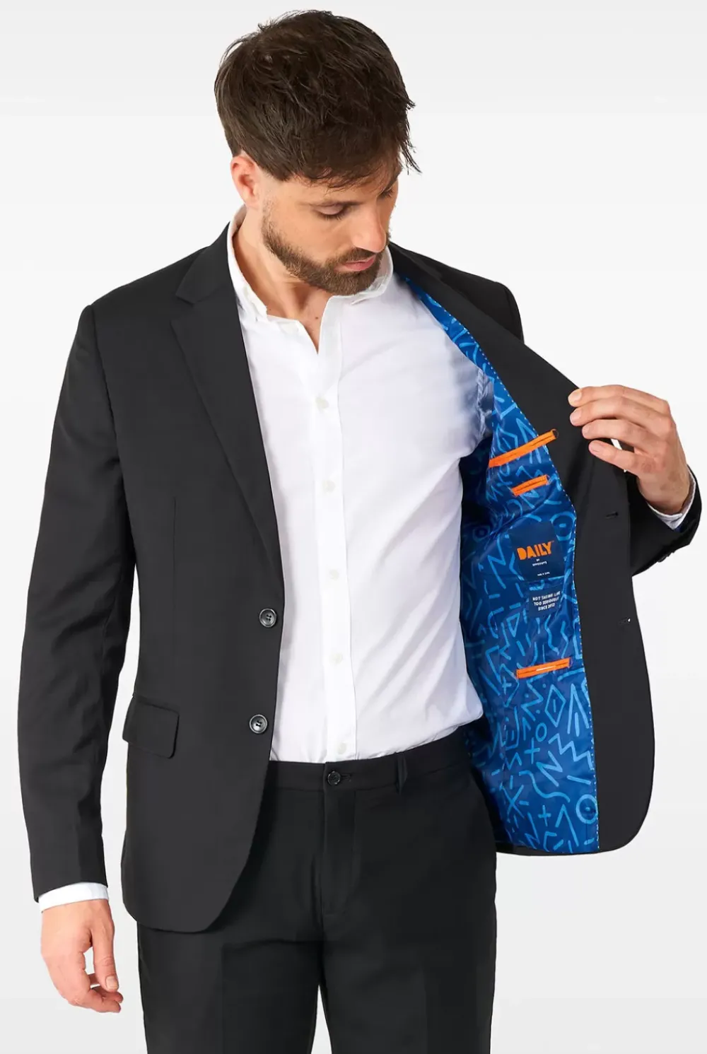 Discount OppoSuits Daily Deep Black