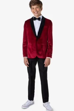 Hot OppoSuits Dinner Jacket - Burgundy