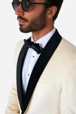 Clearance OppoSuits Dinner Jacket - Ivory Champagne