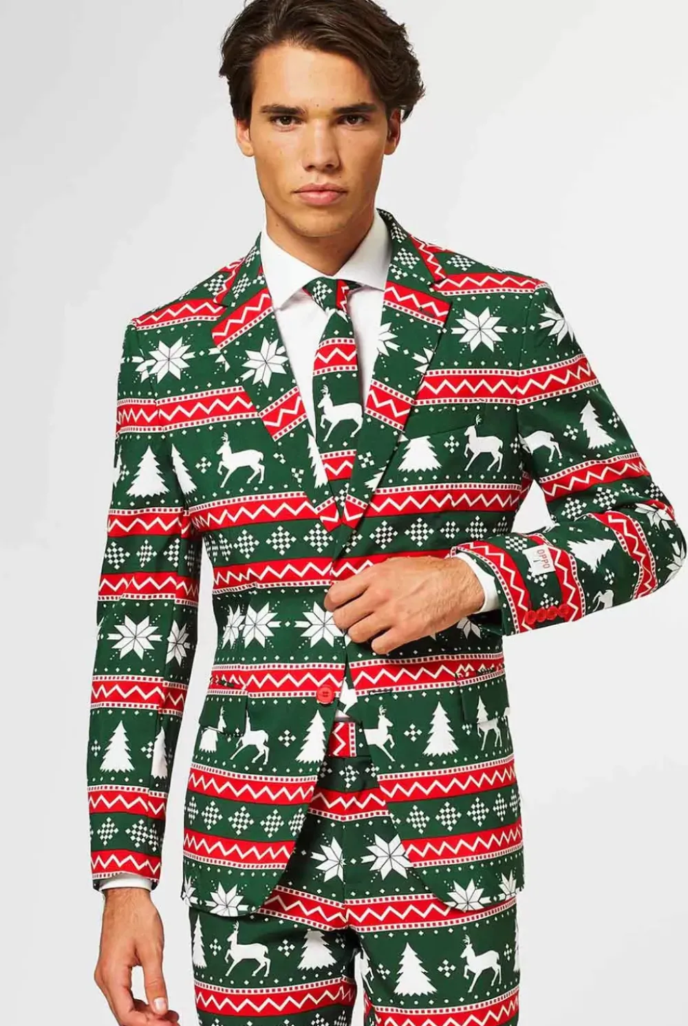 Hot OppoSuits Festive Green