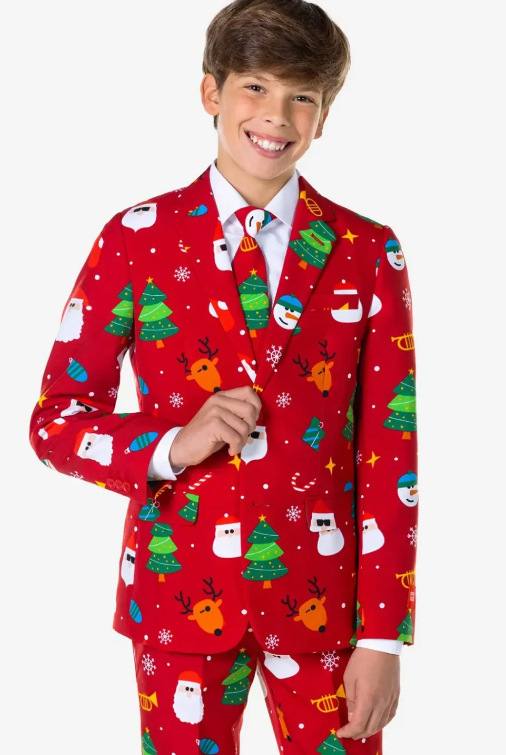 Fashion OppoSuits Festivity Red
