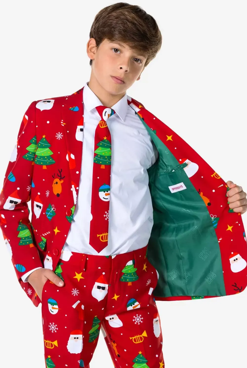 Fashion OppoSuits Festivity Red
