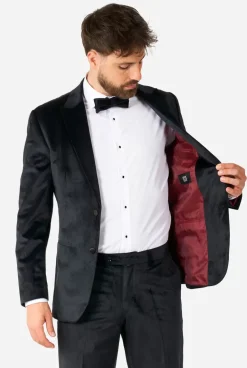Online OppoSuits Midnight Black Velvet