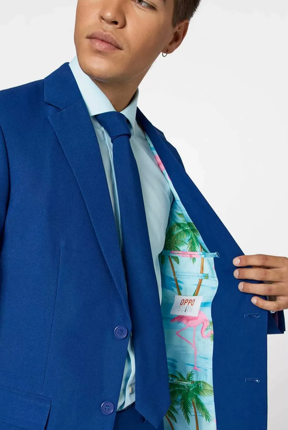 Clearance OppoSuits Navy Royale - Flaminguy Lining