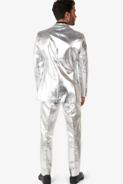 Cheap OppoSuits Shiny Silver
