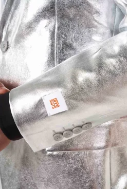 Cheap OppoSuits Shiny Silver