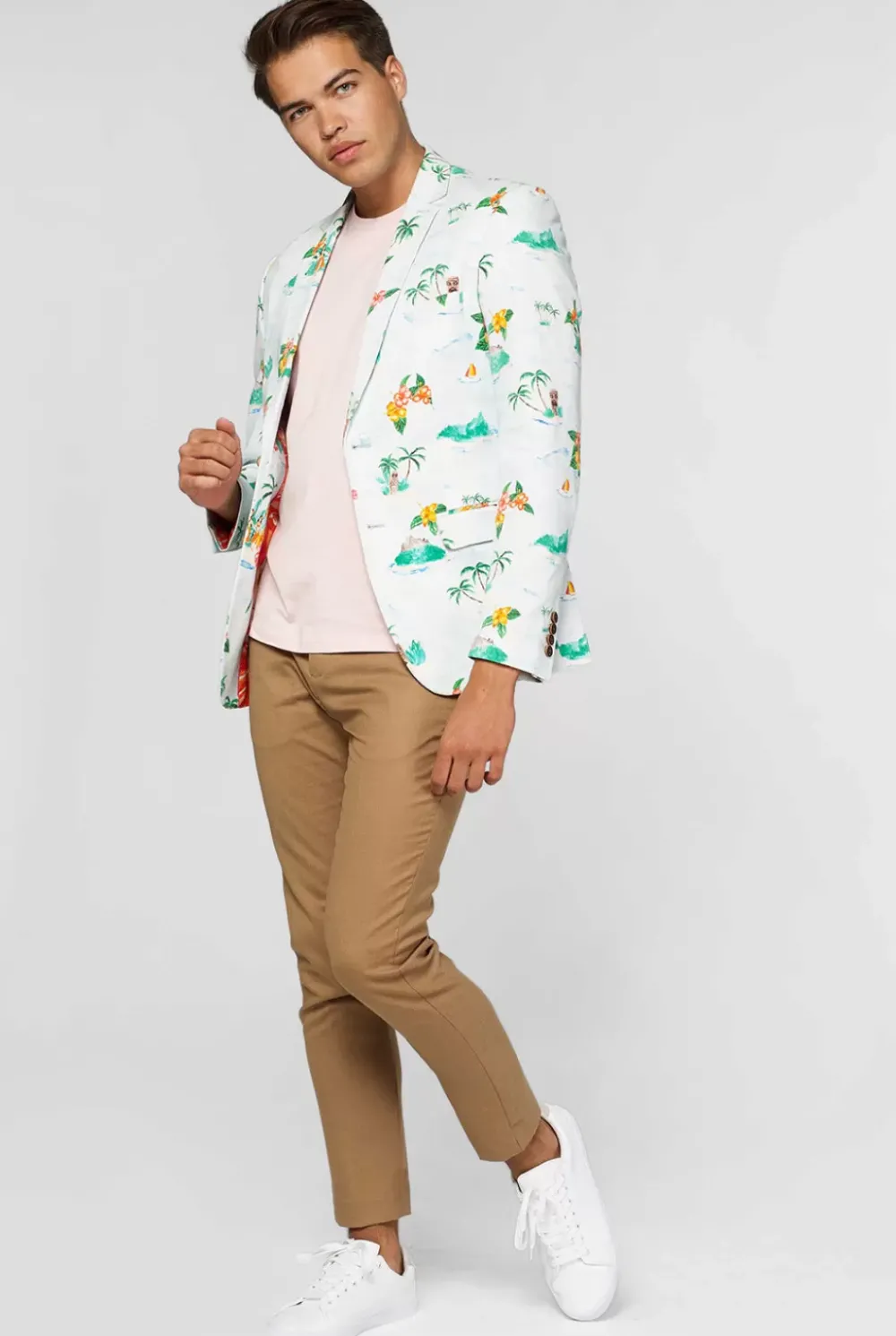 Fashion OppoSuits Tropical - Hawaiian - Aloha Blue