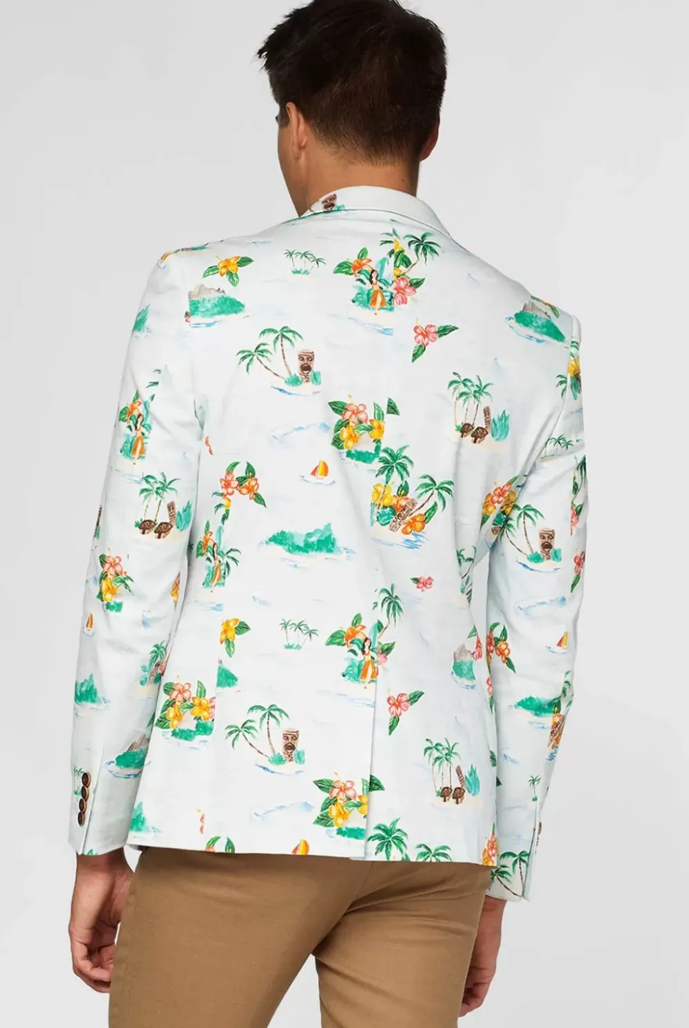 Fashion OppoSuits Tropical - Hawaiian - Aloha Blue