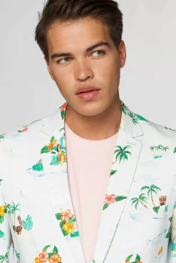 Fashion OppoSuits Tropical - Hawaiian - Aloha Blue