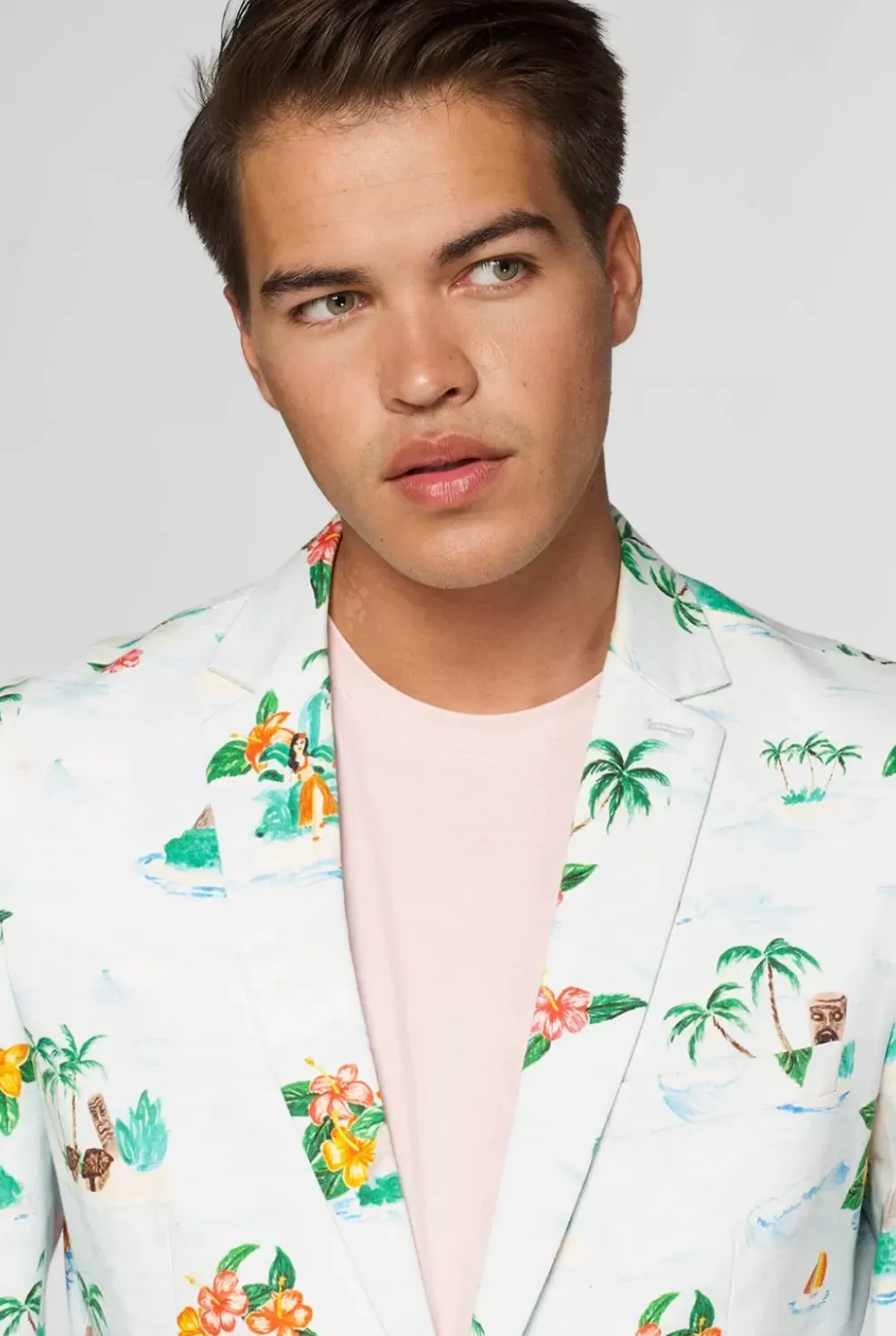 Fashion OppoSuits Tropical - Hawaiian - Aloha Blue