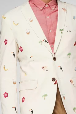 Discount OppoSuits Tropical - Summer Icons - Off White