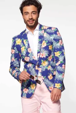Best OppoSuits Tropical Flowers - Blue