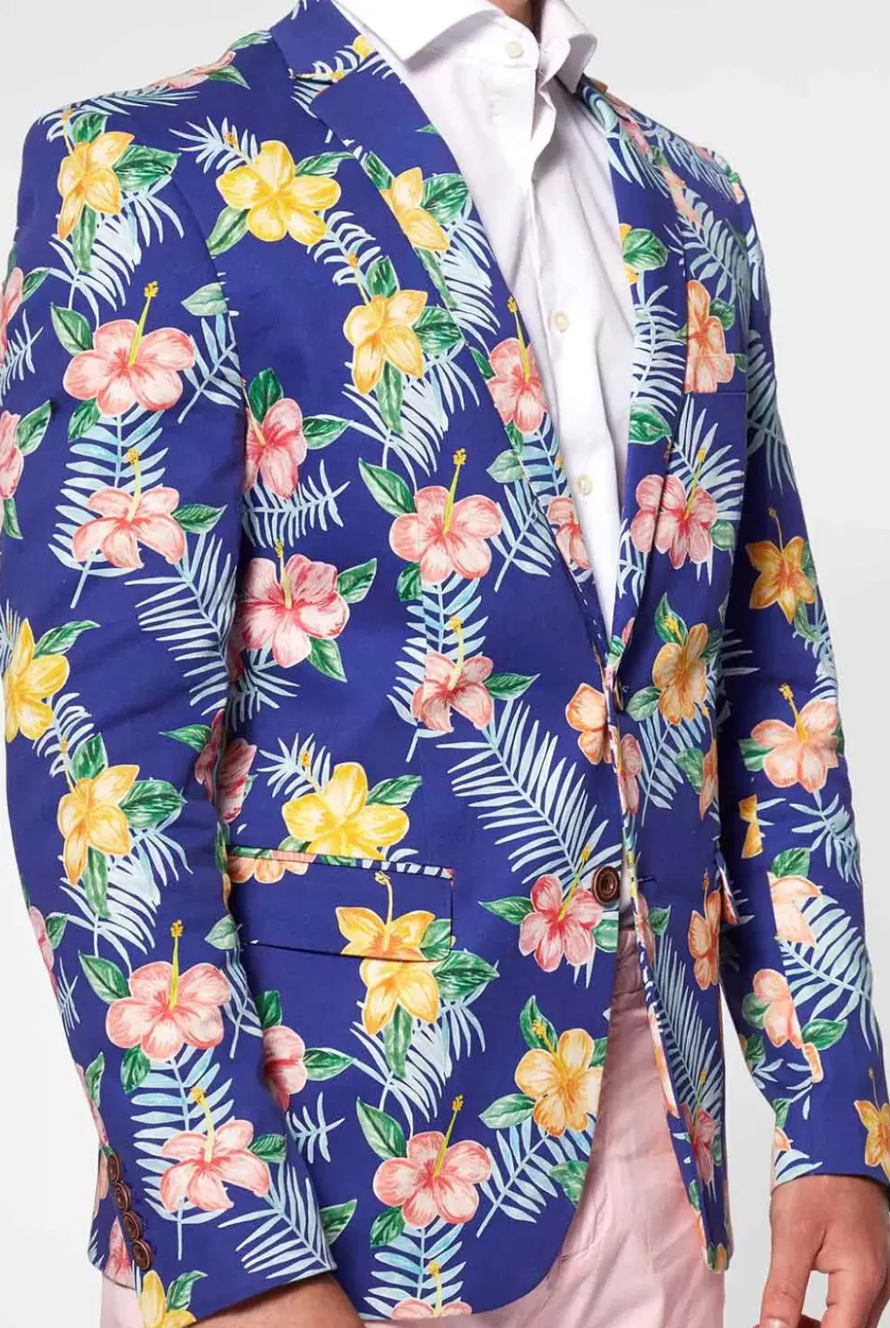 Best OppoSuits Tropical Flowers - Blue