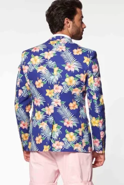 Best OppoSuits Tropical Flowers - Blue