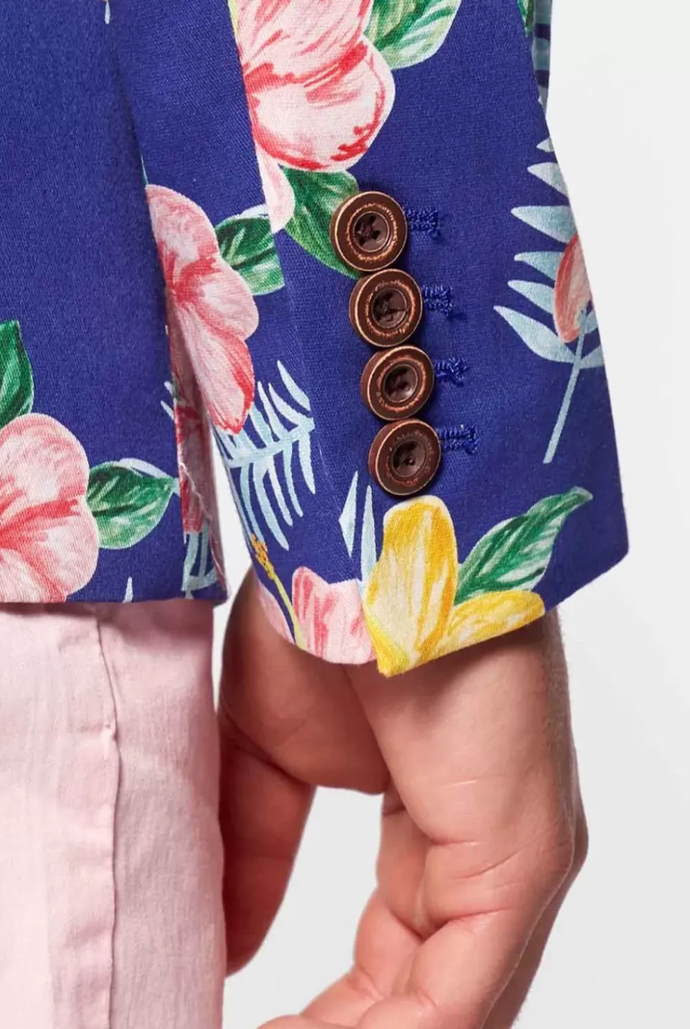 Best OppoSuits Tropical Flowers - Blue