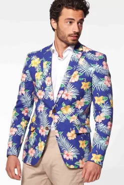 Best OppoSuits Tropical Flowers - Blue
