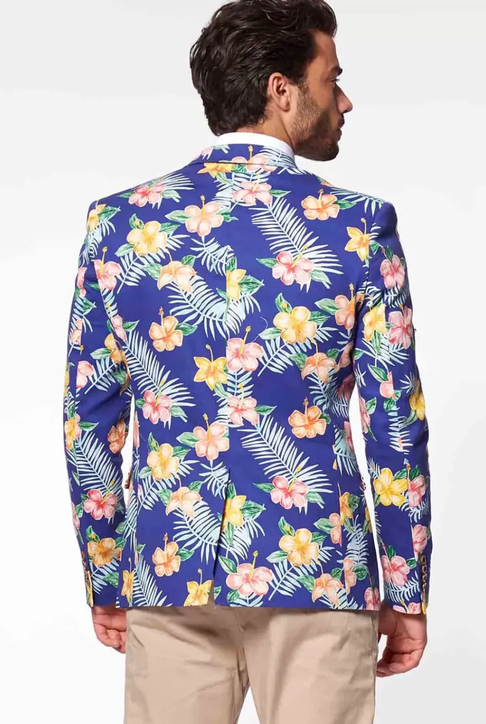 Best OppoSuits Tropical Flowers - Blue