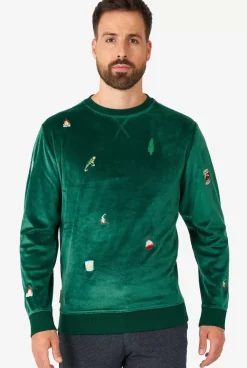 Outlet OppoSuits Velvet Green - Xmas Icons