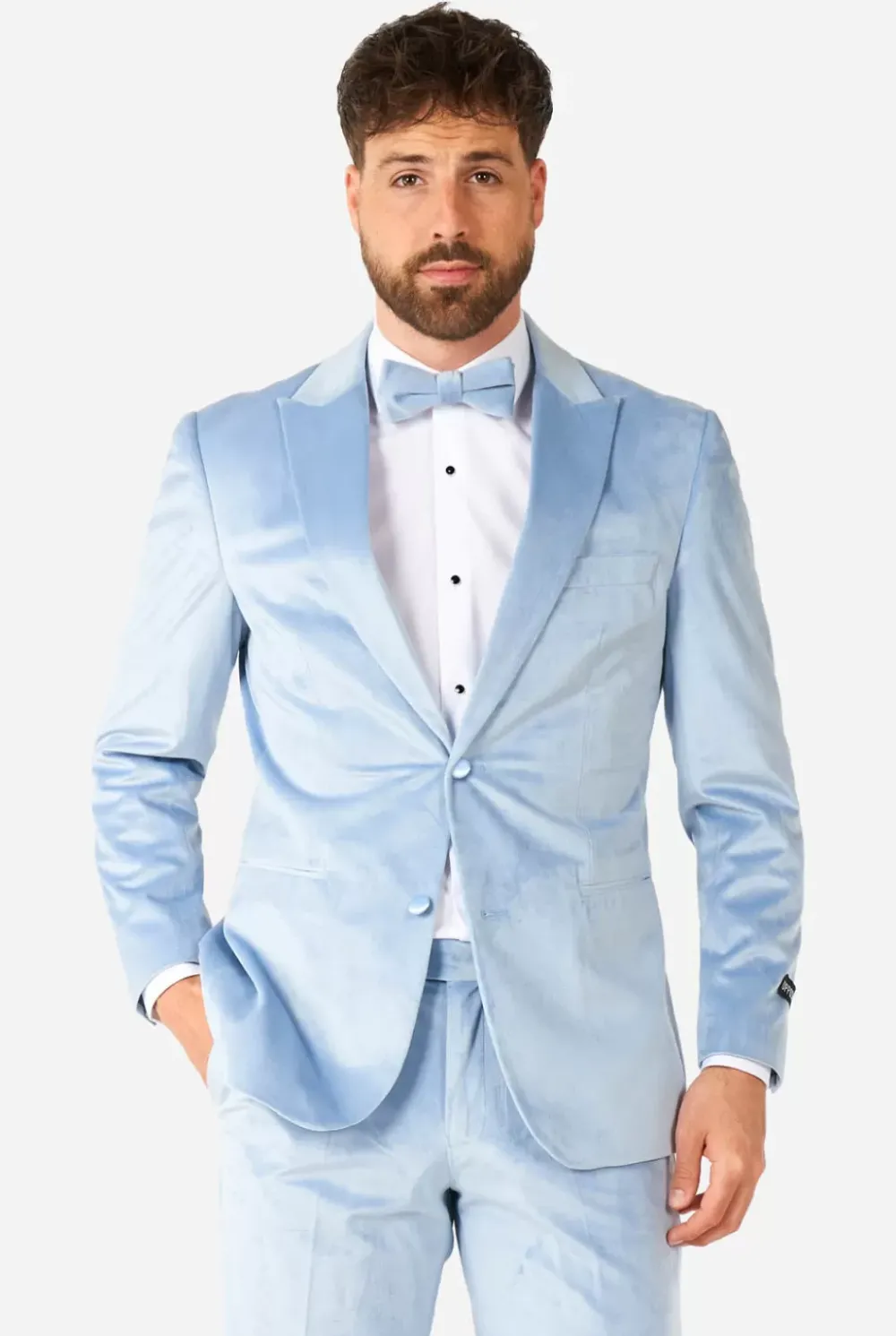 Flash Sale OppoSuits Vintage Blue Velvet