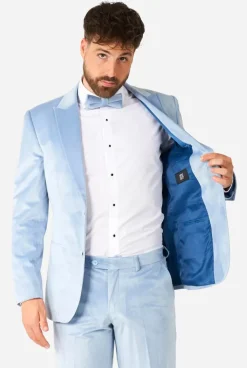 Flash Sale OppoSuits Vintage Blue Velvet
