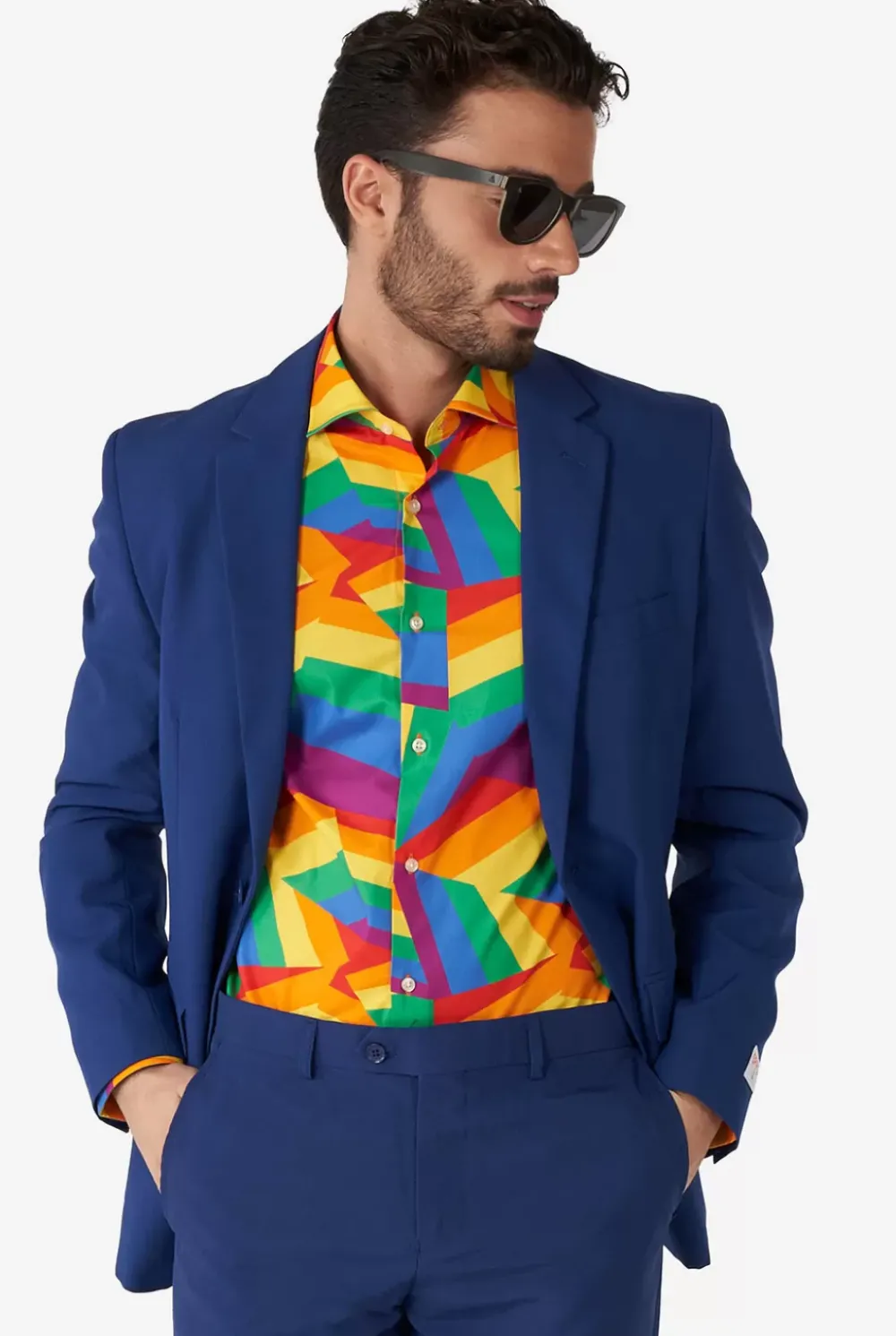 Outlet OppoSuits Zig Zag Rainbow